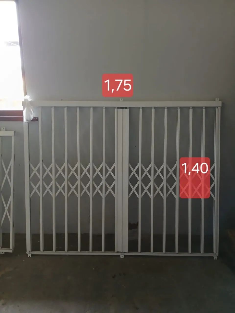 Grades de proteção retrátil para segurança