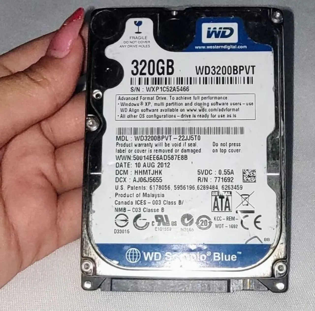 Hd Notebook 320gb64312628311297120