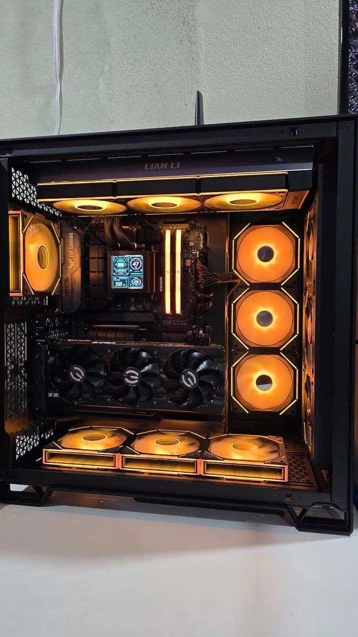 Pc Gamer i5-14600k, 32GB 6400MHz, Z790 Tuf, RTX3090, NVME 1TB 4.0, WC Tela IPS, Fonte 1000 - Foto 4