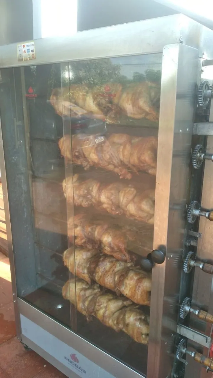 Rotisserie profissional para aves