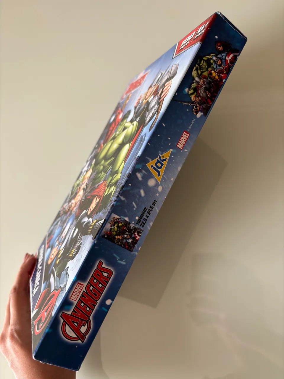 Quebra cabeça de 100 peças Avengers - Foto 4