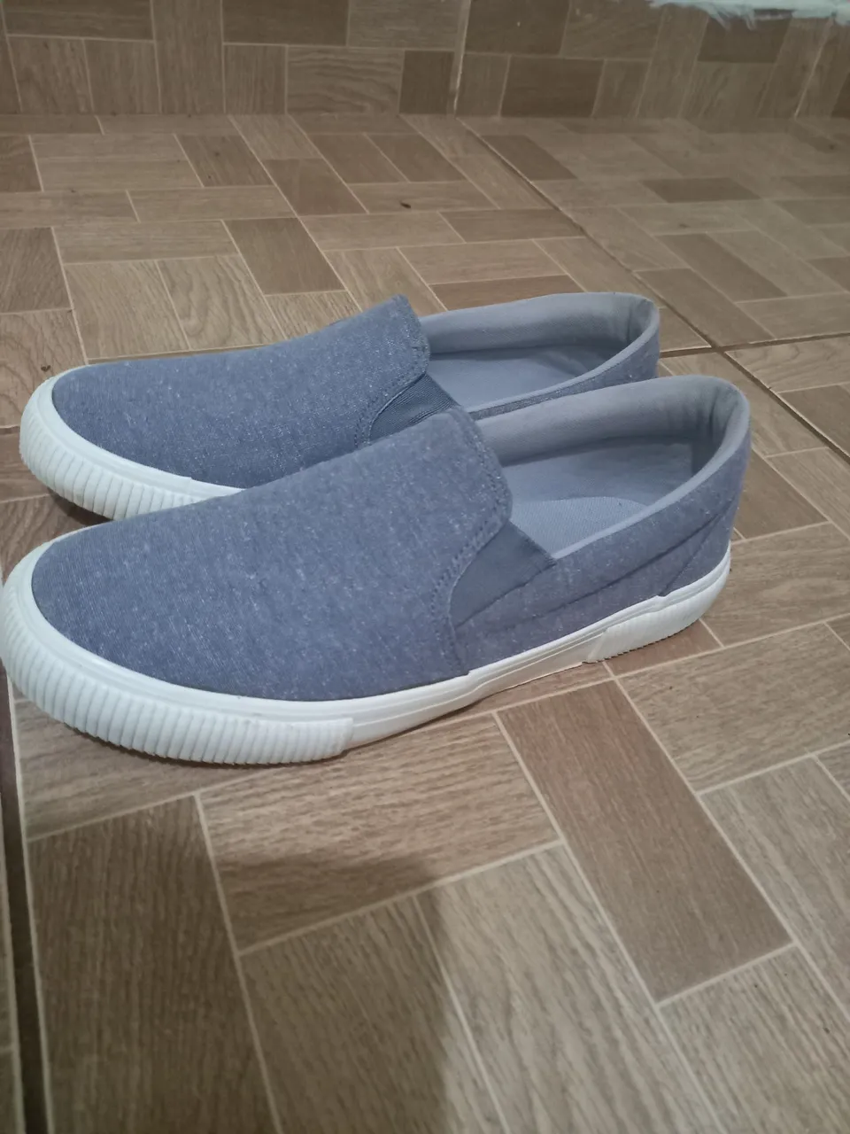 Tênis Slip On Azul