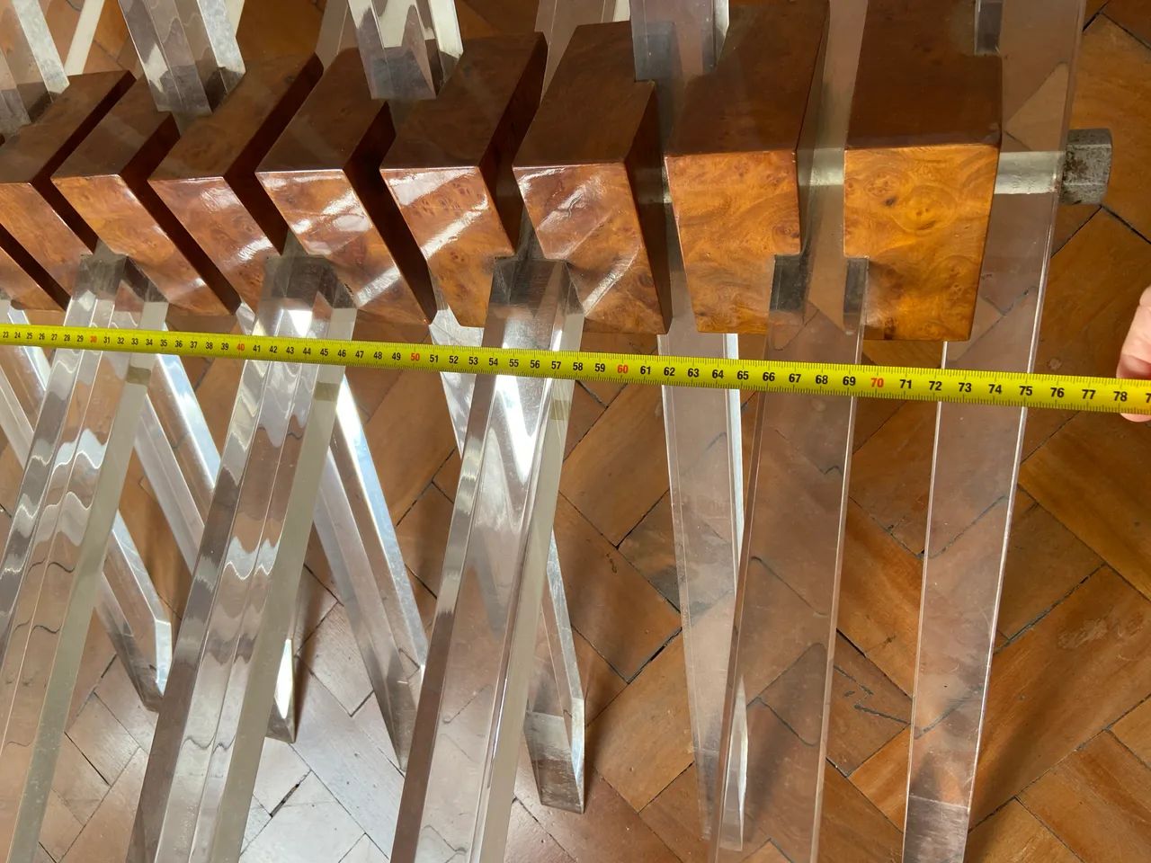 Lindíssima base para mesa de centro em acrílico  - Foto 2