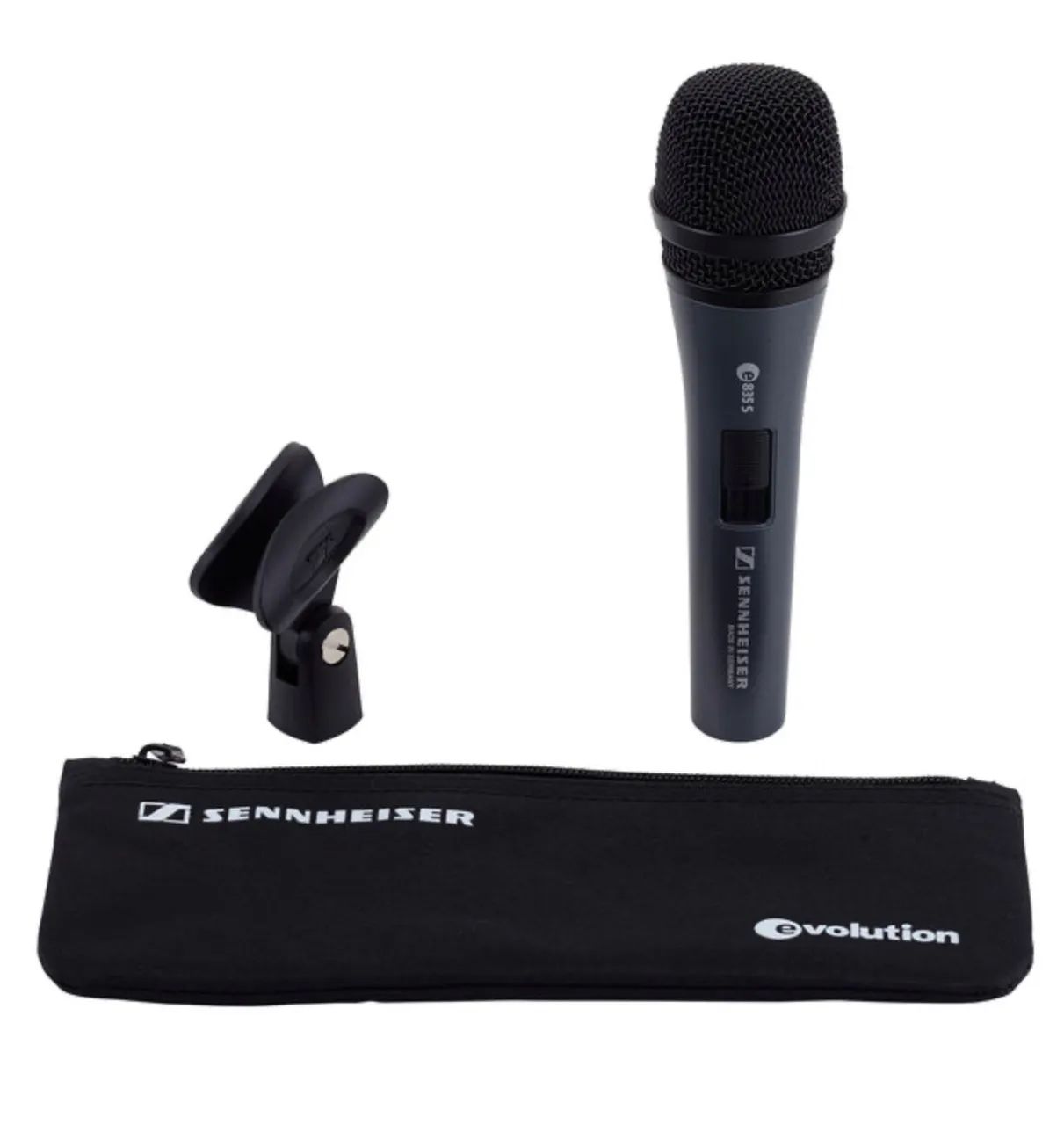 Microfone Senheiser e835S Dinâmico Profissional - Novo  - Foto 2