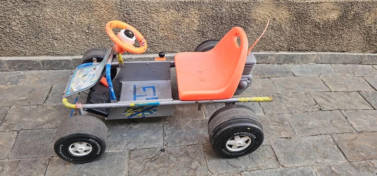 Kart elétrico seninha raridade funcionando