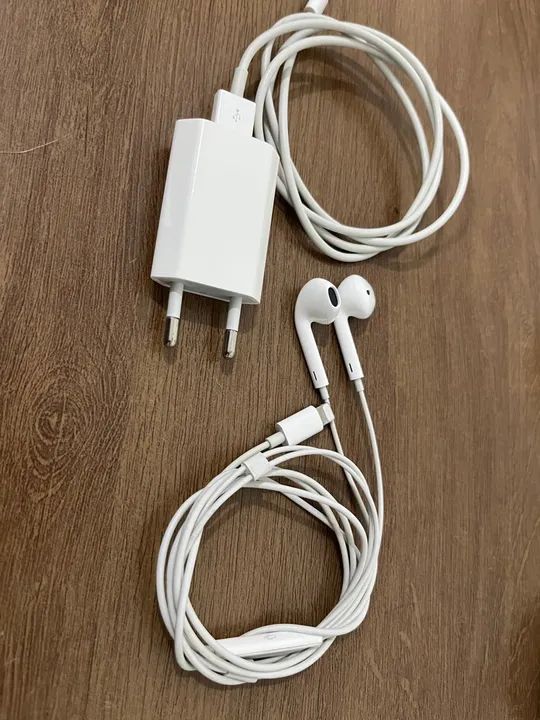 KIT Carregador Apple 5v + EarPods Originais  - Foto 2
