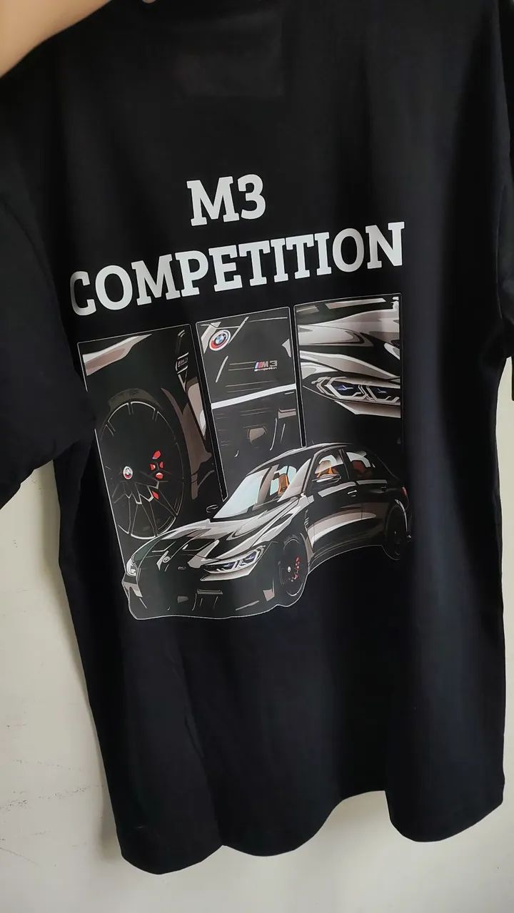 Camiseta Algodão BWM M3 Competition - Foto 3