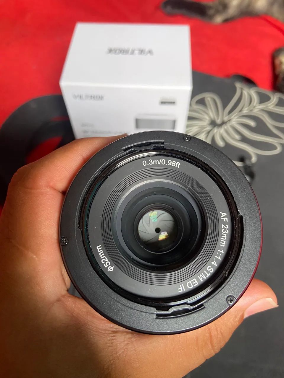 Lente Viltrox 23mm F/1.4 para sony E-mount - Foto 2