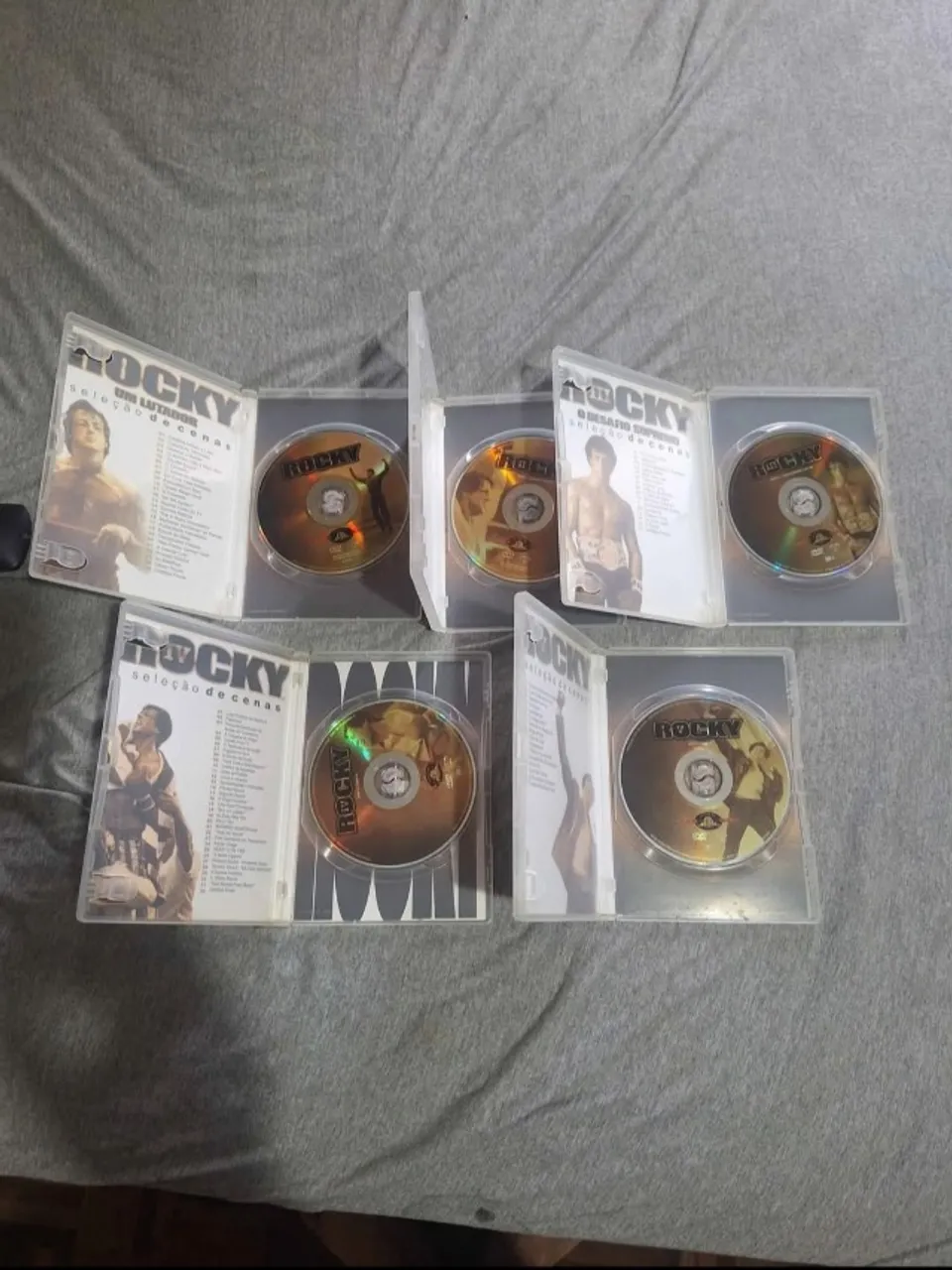 Dvds rocky balboa ( 1 ao 5)