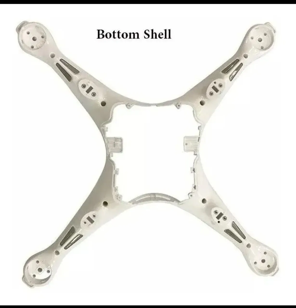 Carcaça De Drone Dji Phantom 4 Standard -parte Debaixo Branco