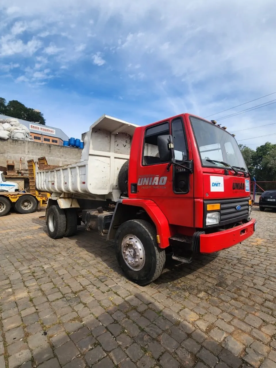 Ford Cargo 1618 Caçamba , Ano 1988