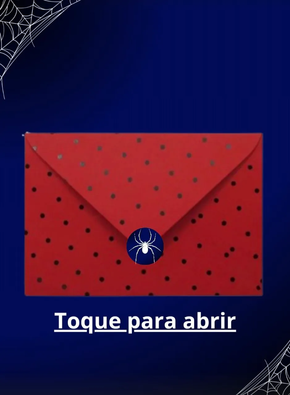 Convite tecnológico interativo