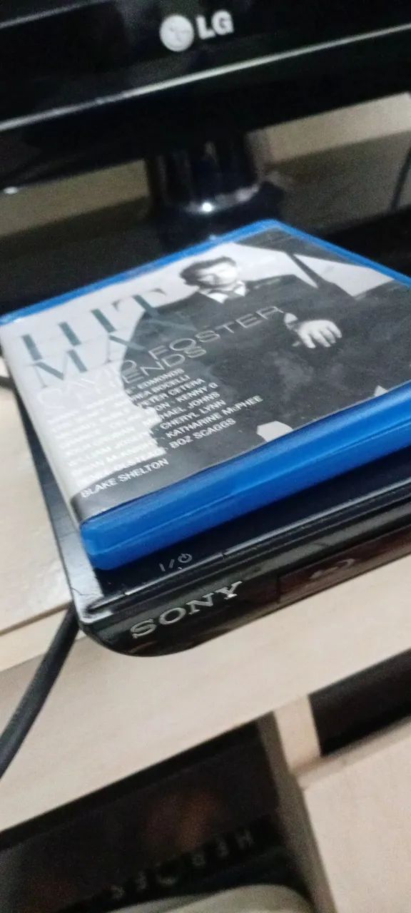 Blu-Ray 3D Sony  DVD e mídias  modelo BDP- S490 ,   Sem controle  + 1 DVD Blu-Ray - Foto 3