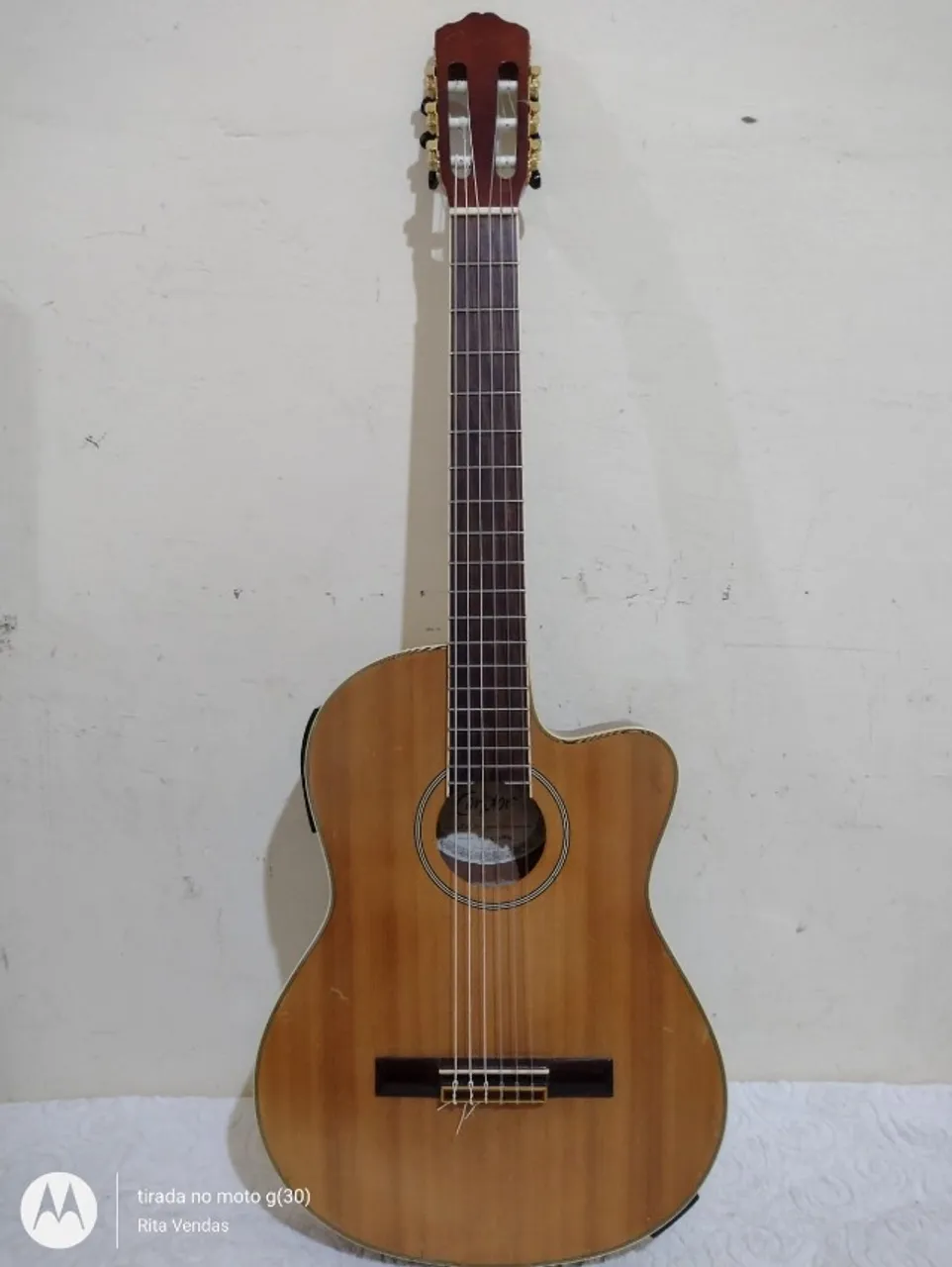 Violão, Condor Flet, Nylon e elétrico, profissional