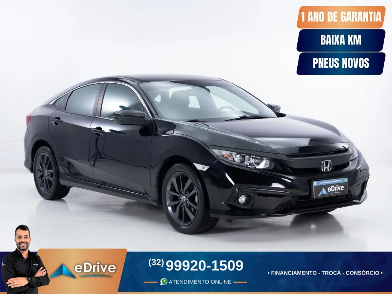 HONDA CIVIC SEDAN EX 2.0 FLEX 16V AUT.4P 2019/2020