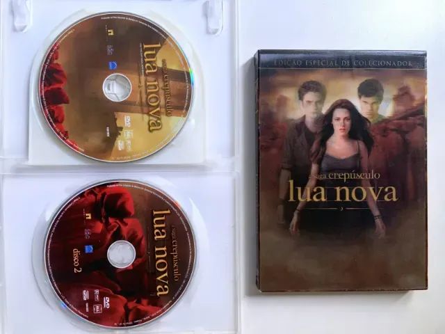 DVD A Saga Crepúsculo: Crepúsculo E Lua Nova (2 Box Duplos) - Foto 3