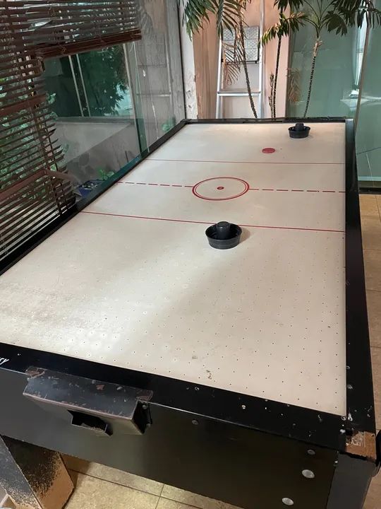 Mesa De Aero Hockey Preto - Klopf - Foto 5