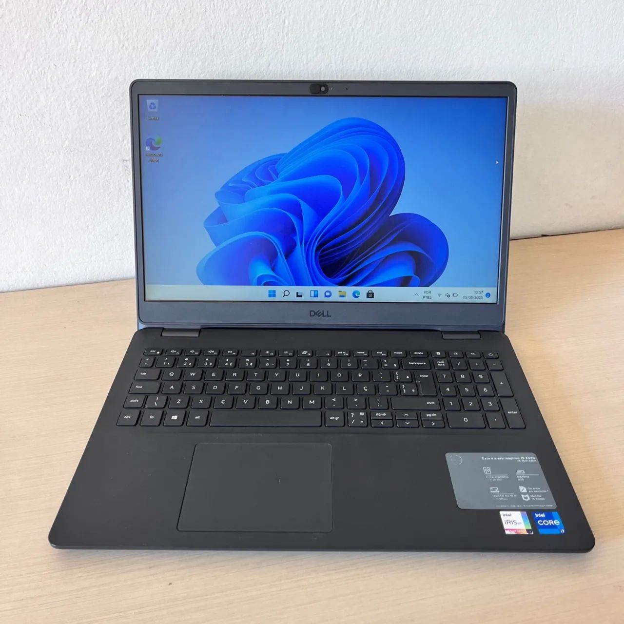 Notebook Dell I7 11°/ 16GB/ SSD/ 12X No Cartão  - Foto 5