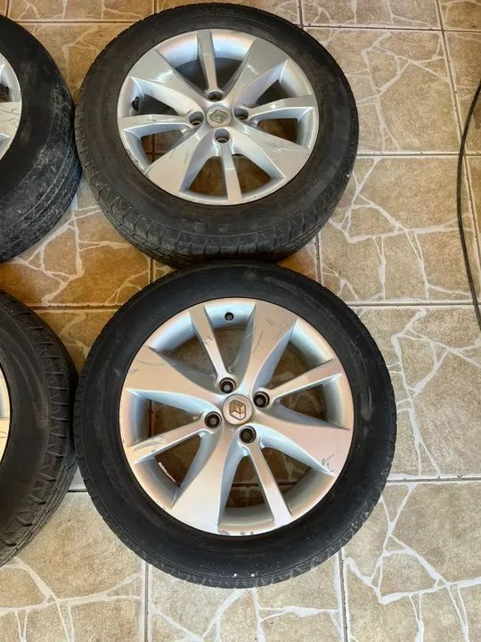 Jogo de Rodas Renualt Sandero Stepway 2014 - Rs Auto Peças  - Foto 4