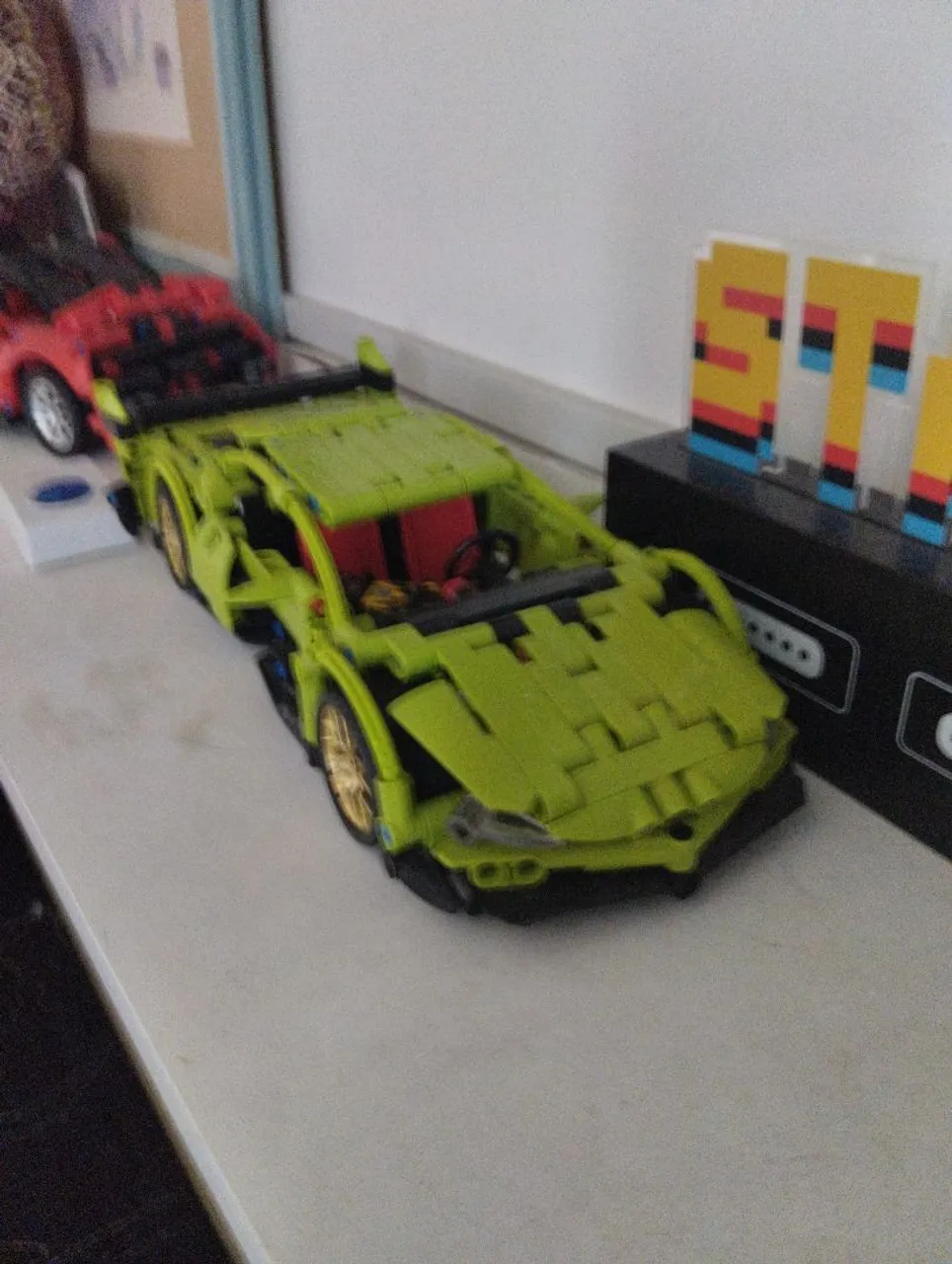 Carro de Brinquedo Lego Lamborghini e ferrari