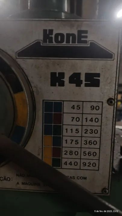 Furadeira industrial KONE K45