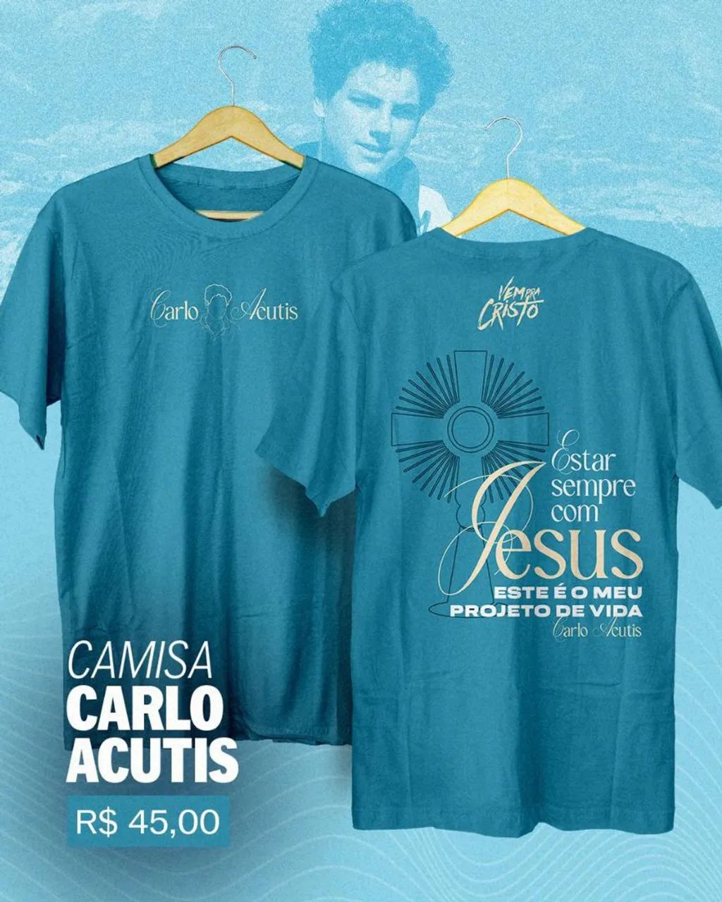 Camisa Vem Pra Cristo - Foto 2