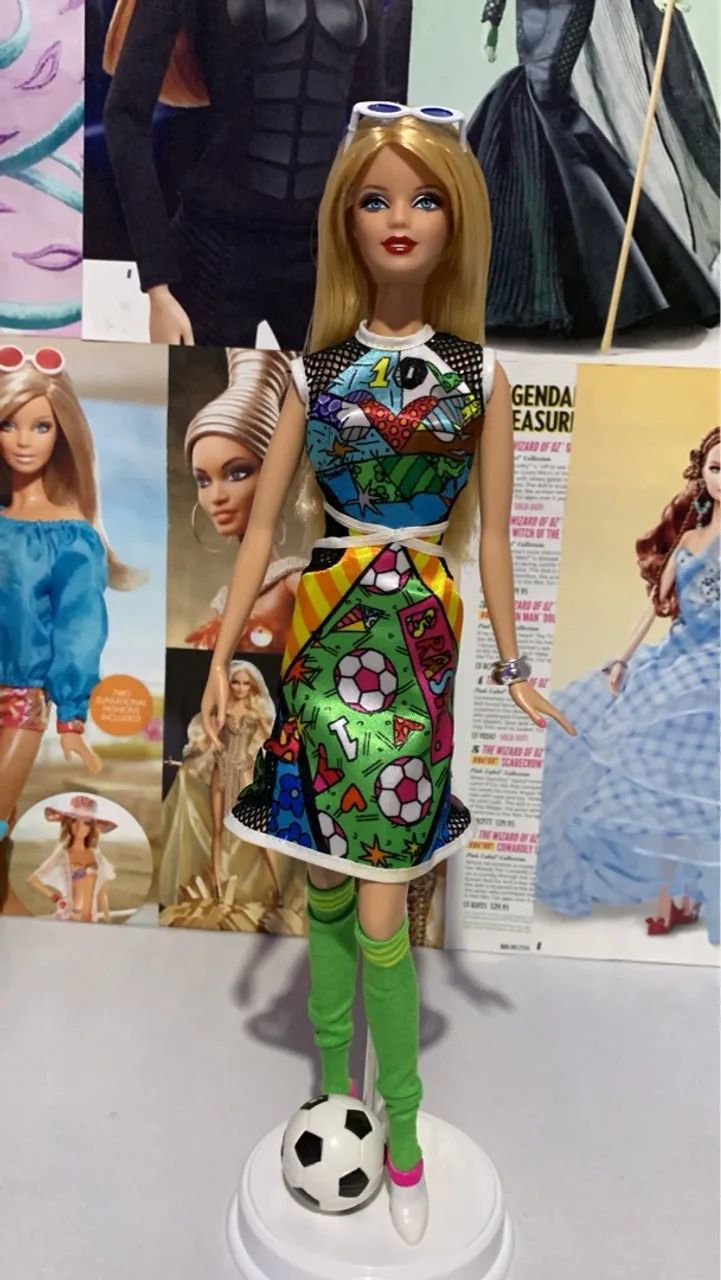 barbie collector romero britto / model muse - Foto 2