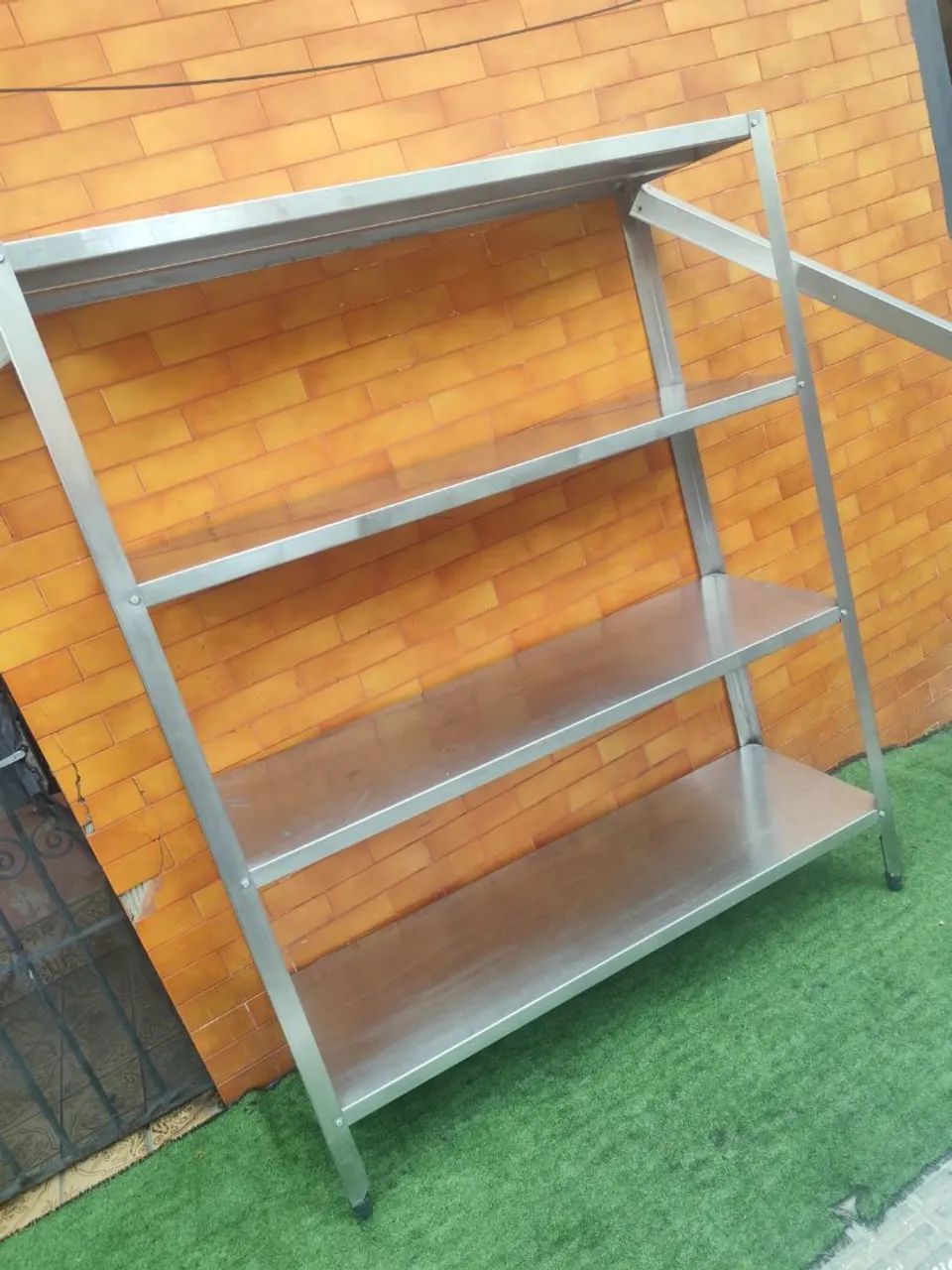Estante prateleira industrial inox 
