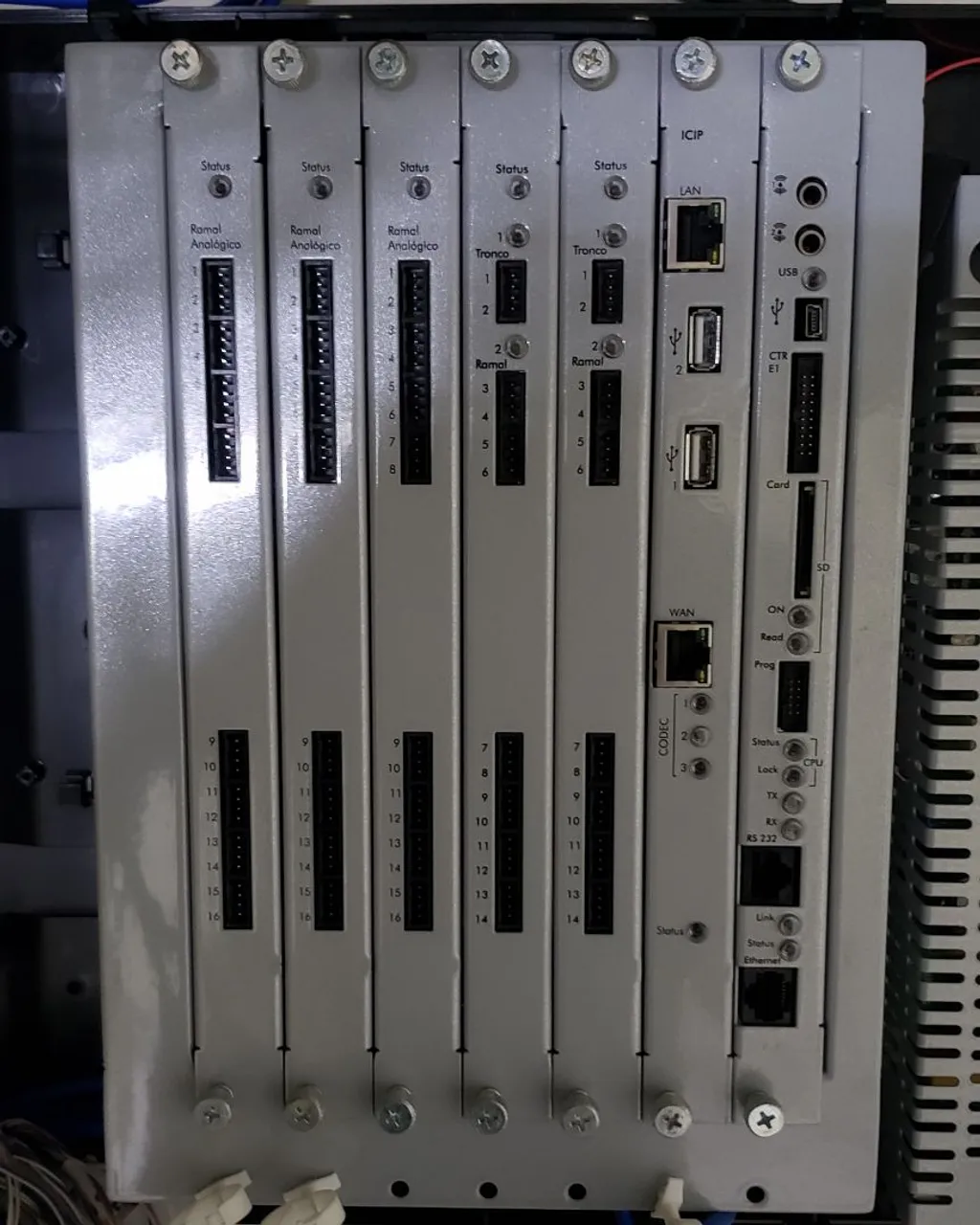 Placas para central intelbras