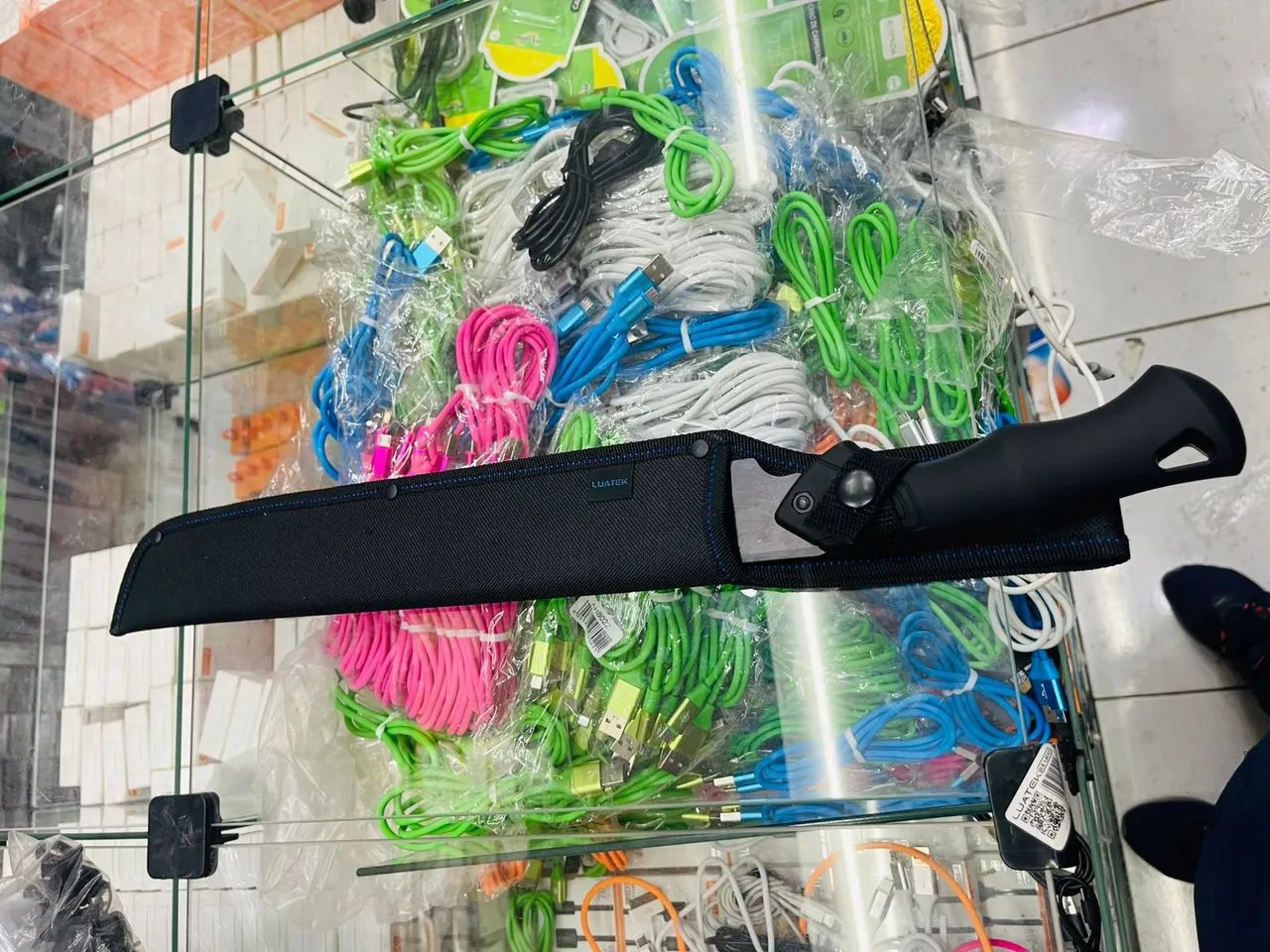 Facão Luatek Preto  - Foto 3