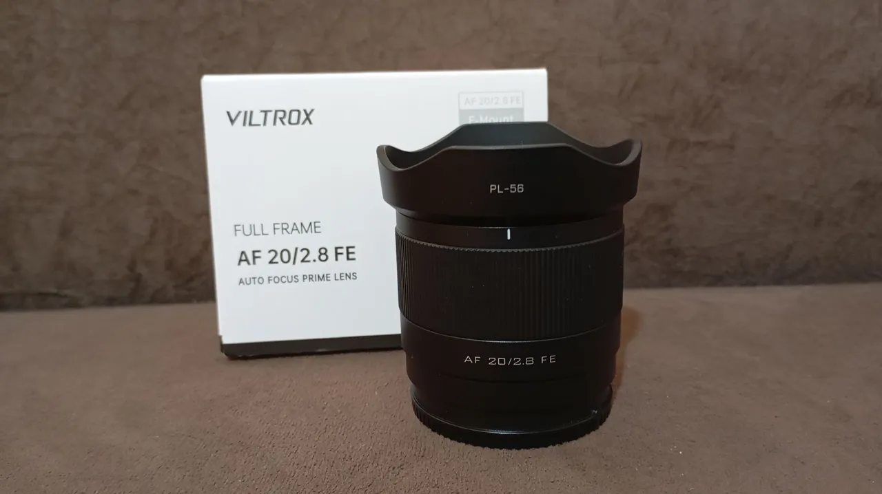 Lente Viltrox AF 20mm f/2.8 FE para Câmeras Sony