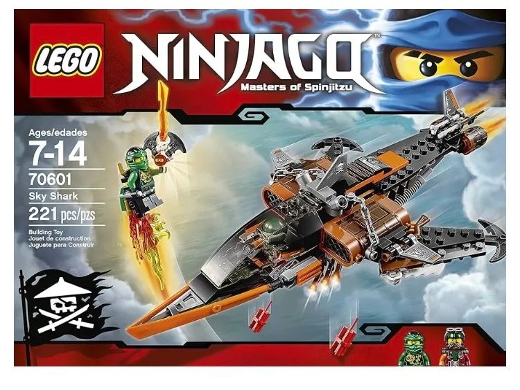 Lego Ninjago 70601 - Sky Shark - NOVO/LACRADO - Ano 2016 - Hobbies