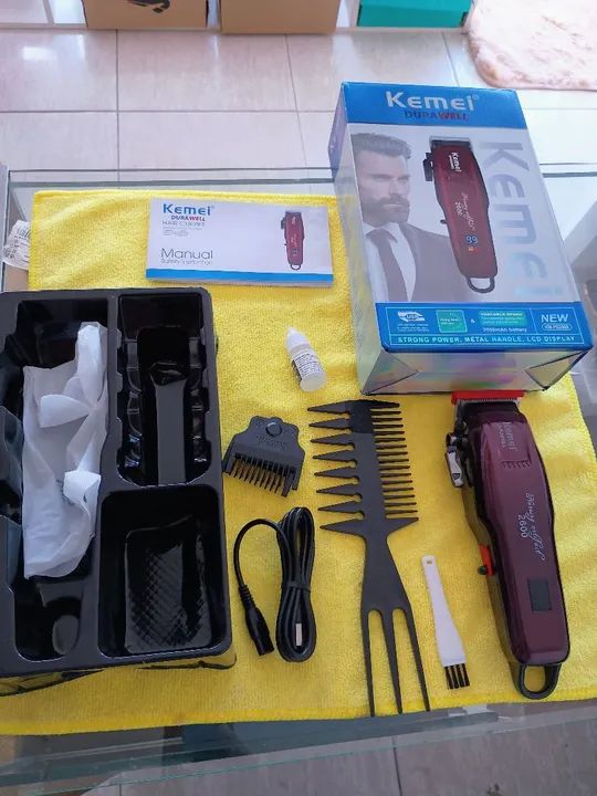 Máquina de cortar cabelo Kemei KM-PG2600 - Foto 5