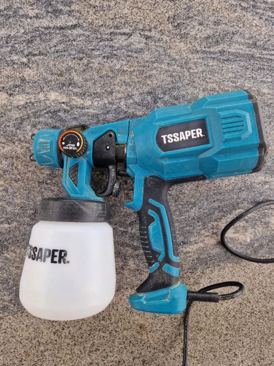 Pistola de pintura elétrica TSSAPER (modelo TP550110)