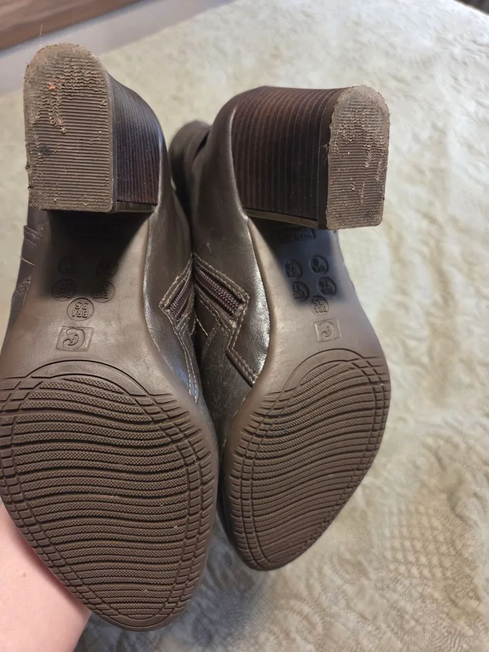 Botas Femininas Cano Alto - Marrom - Foto 4