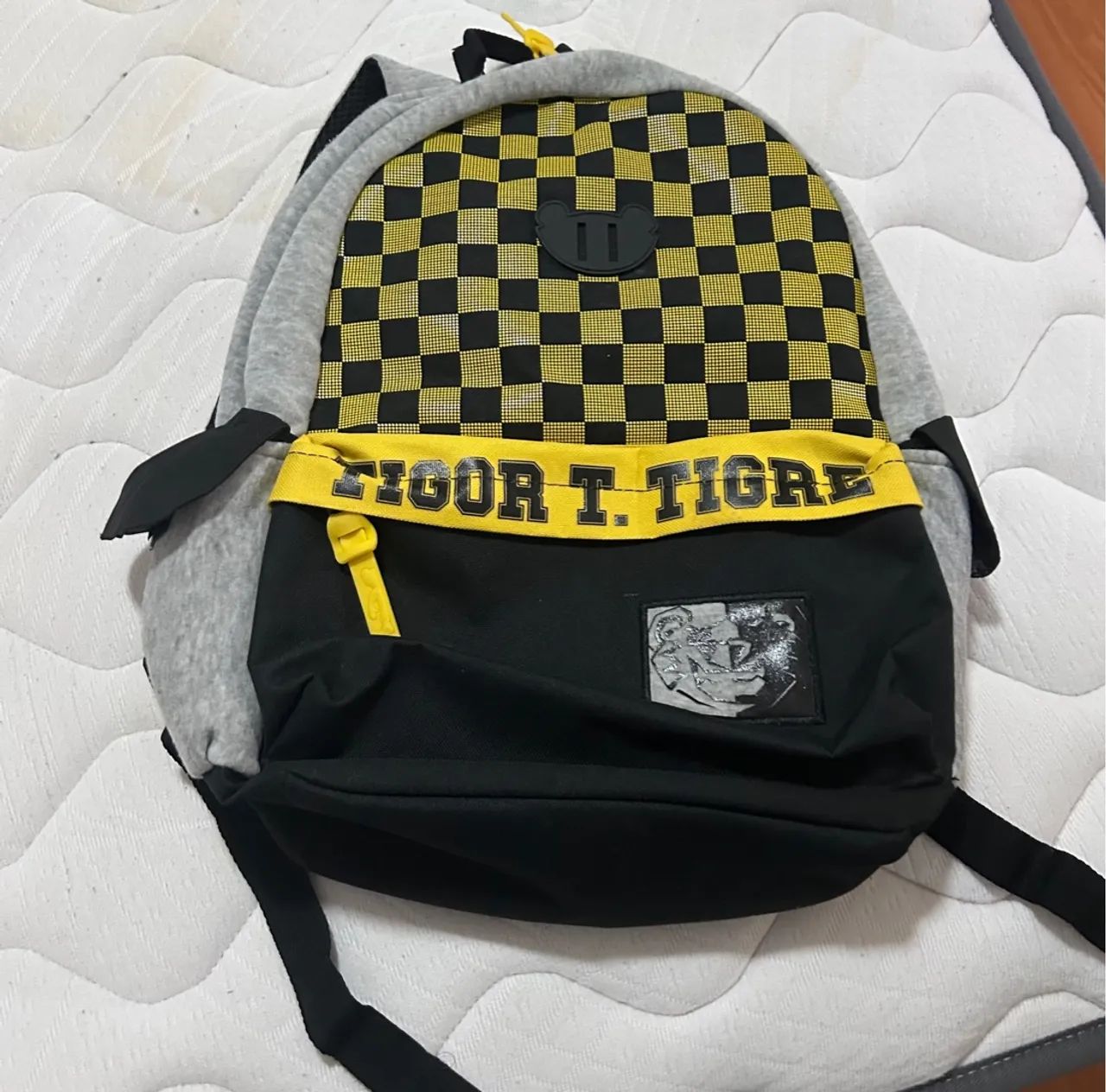 Mochila Tigor T. Tigre - Original - Preta e Amarela