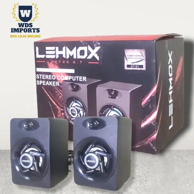 Caixa de som para Pc e Notebook  gamer GT S-1