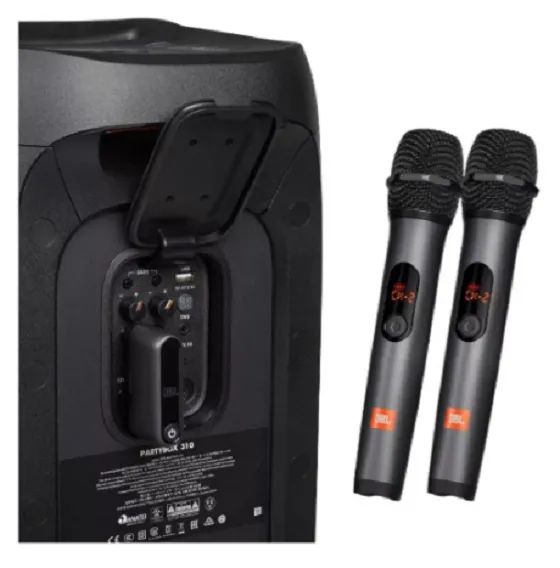 Kit Microfones Jbl Original Duplo Wireless Micbr2 Preto *ler Anúncio*  - Foto 5