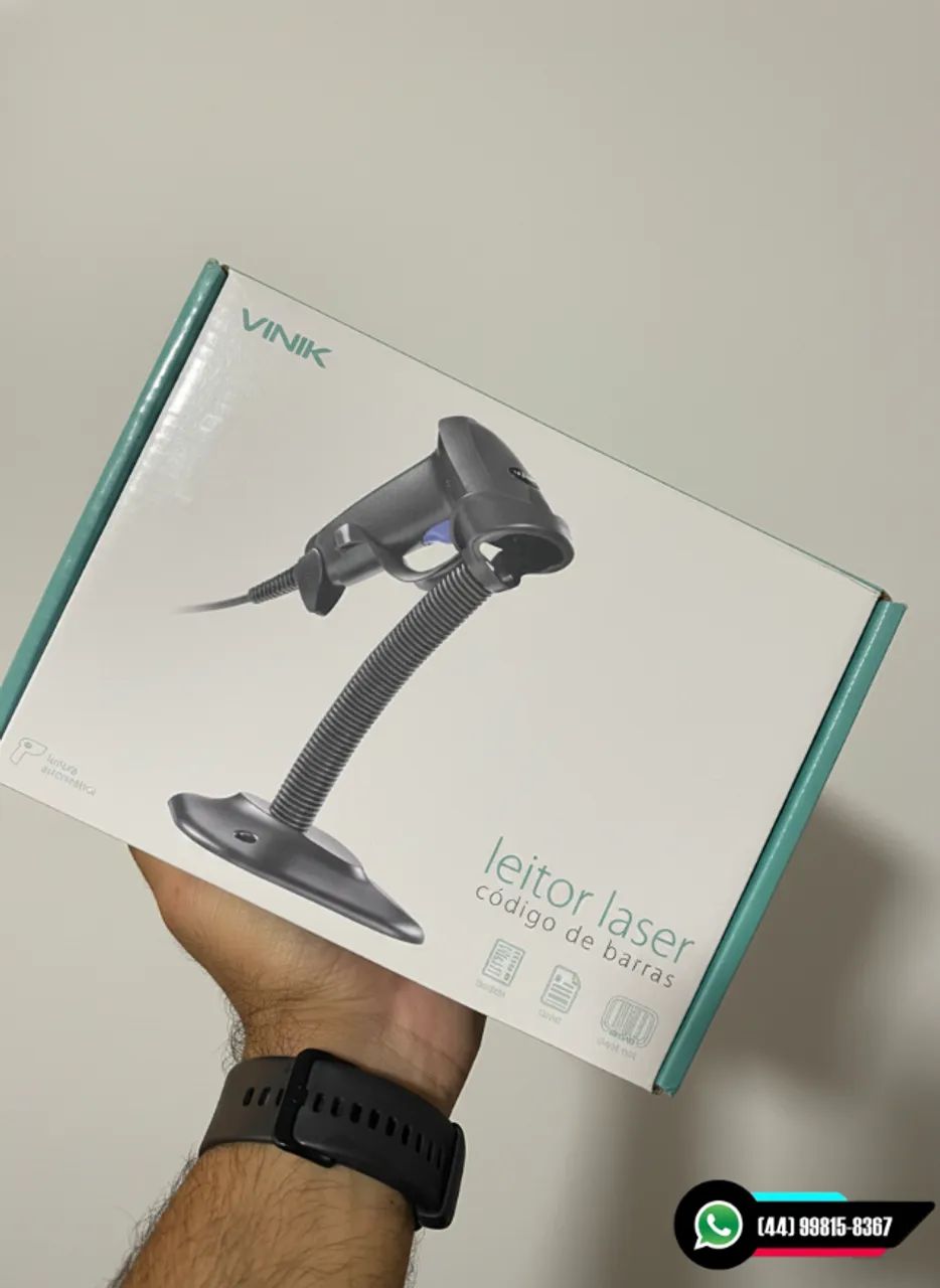 LEITOR DE CODIGO DE BARRAS LASER ACB90