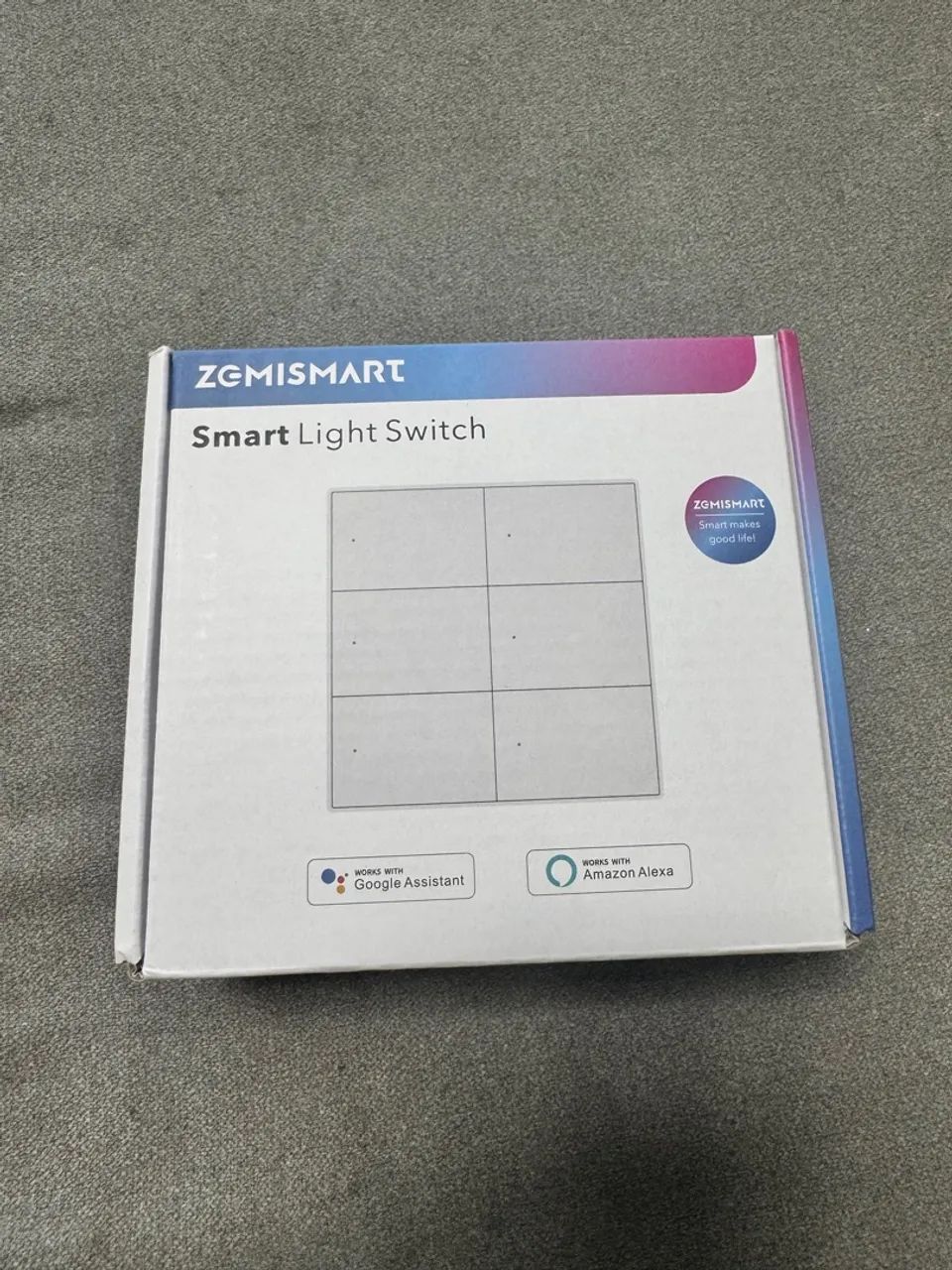 Zemismart Zigbee Interruptores de luz de parede 6 grupos com neutro - Foto 2