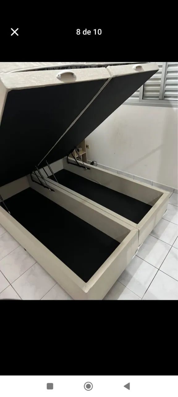 Cama baú Queen A pronta entrega Blindada - Foto 5