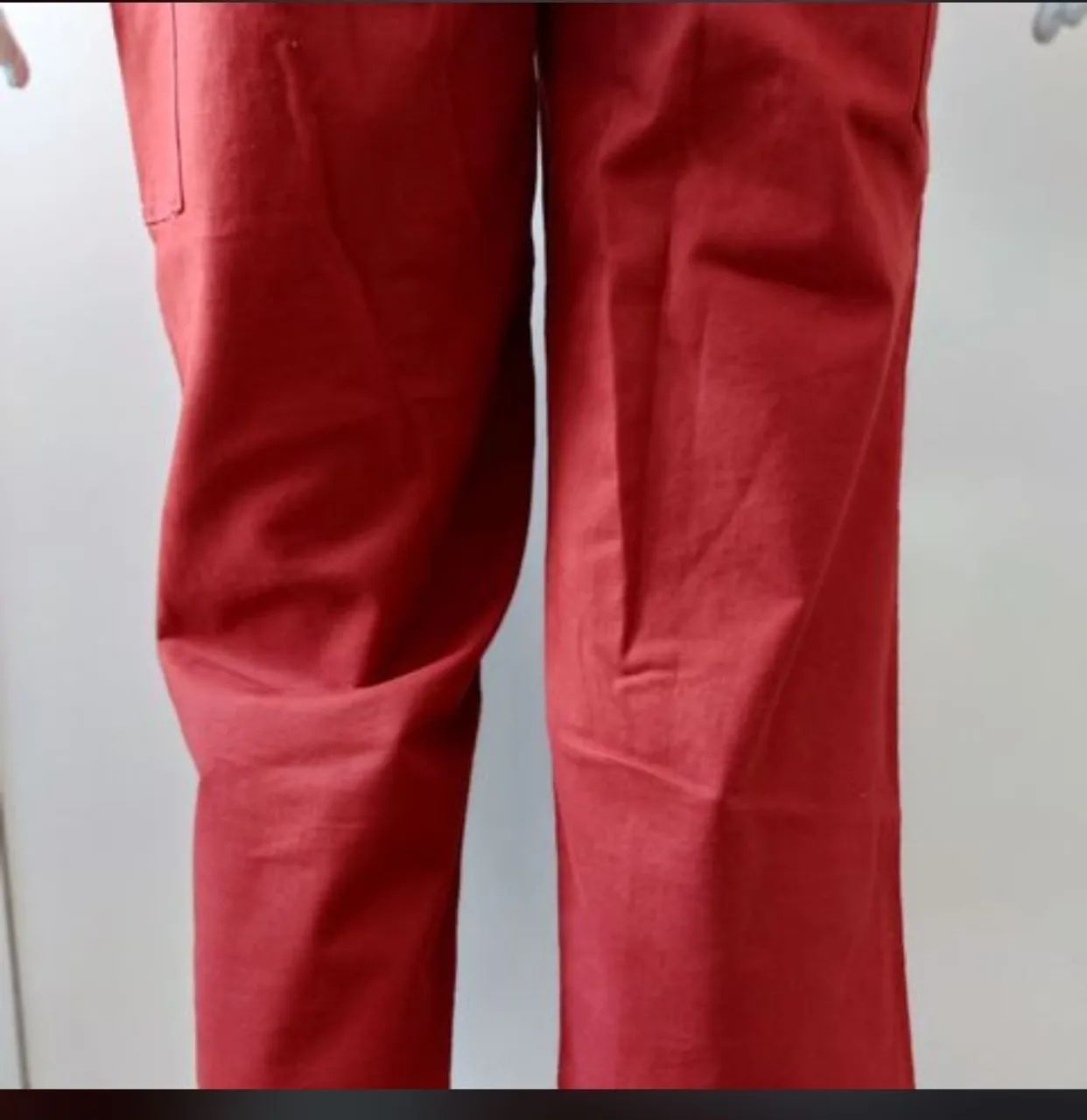  ZARA calça  terracota+ Blusa Iris & Ink - Foto 3