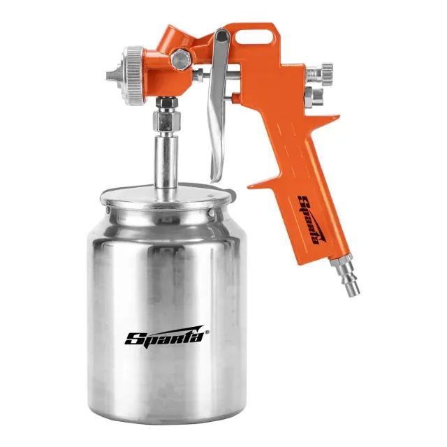 Pistola de Pintura Tanque Baixo por Sucção Sparta - 1000ml, 3 Bicos