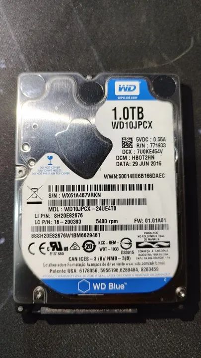 HD 1tb notebook, PC, videogame