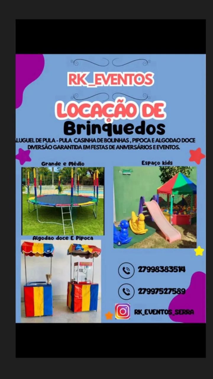 Aluguel de pula pula 