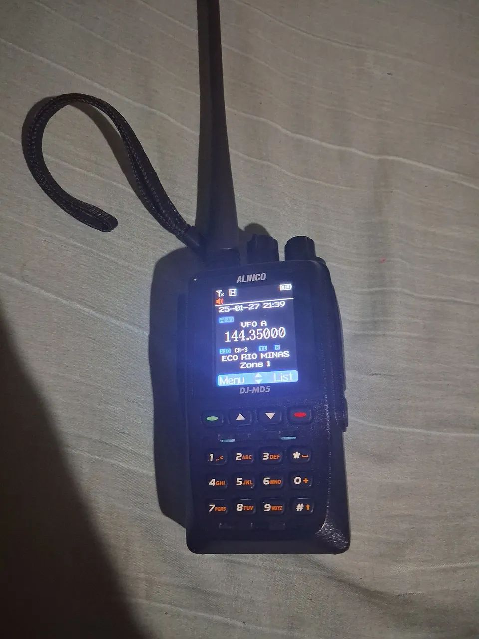 RADIO HT ALINCO DJ-MD5 VHF UHF GPS DIGITAL DMR E ANALÓGICO 