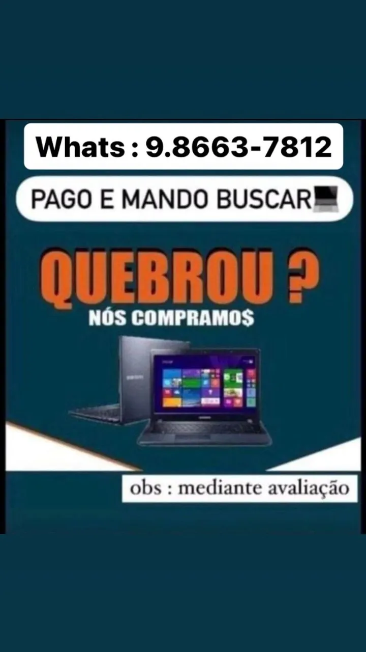 Notebook com Defeito