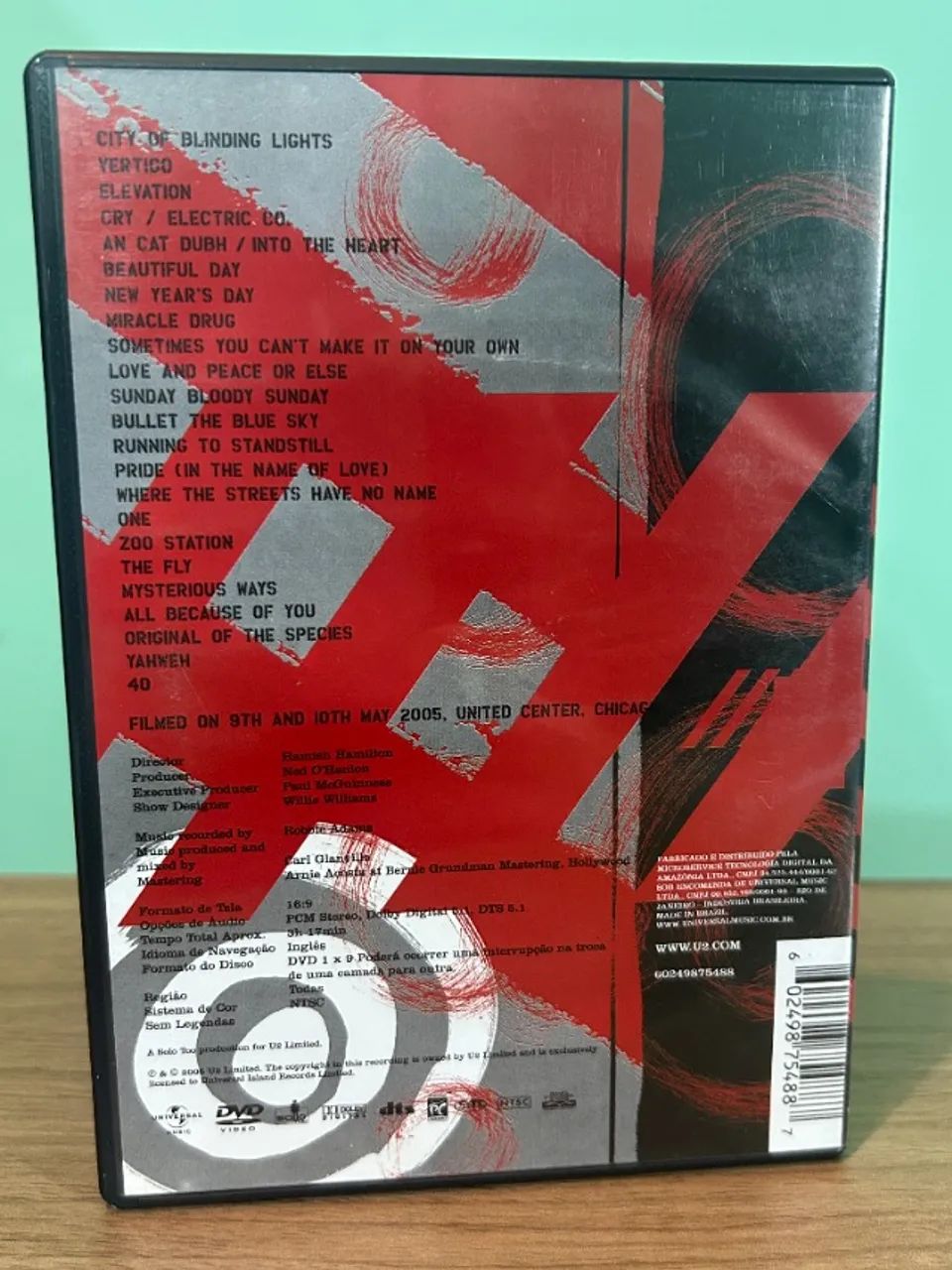 DVD U2 VERTIGO - LIVR FROM CHICAGO - Foto 3