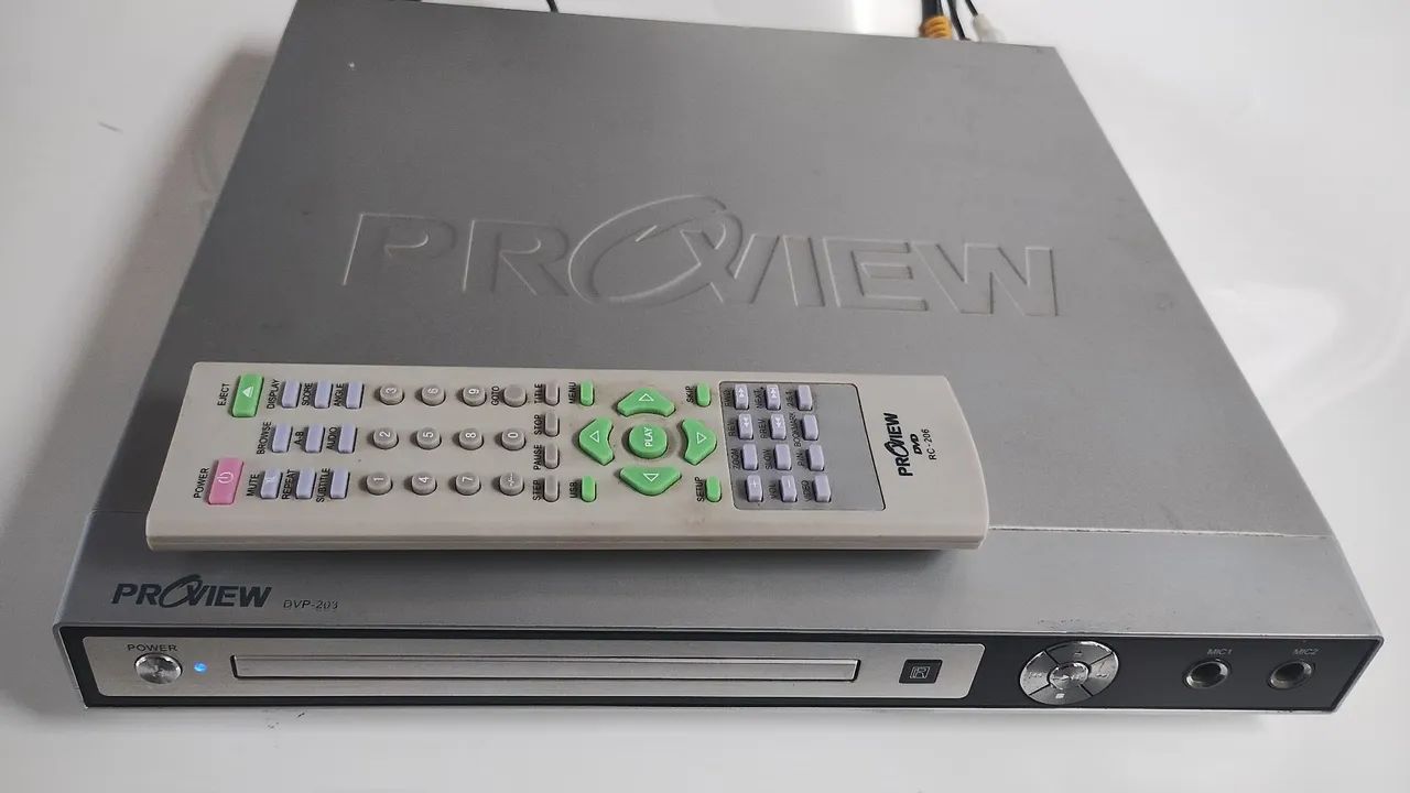 DVD player PROVIEW<br><br>DVD PLAYER<br><br>Modelo: DVP-203 M<br><br>DVD PLAYER<br><br>Modelo: DVP-203 M  - Foto 6