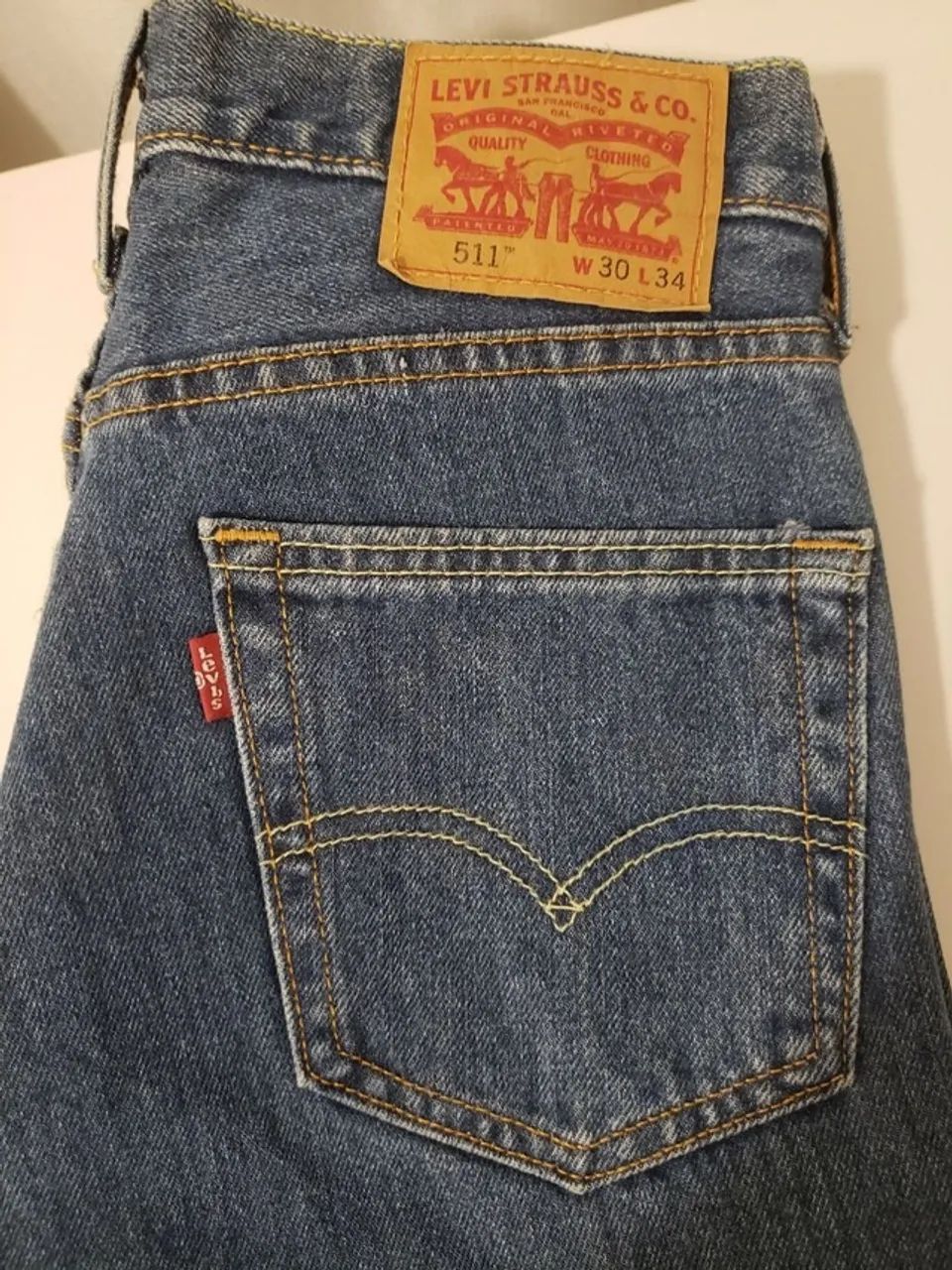 Levi's 511 Azul, made in Mexico, 40 BR